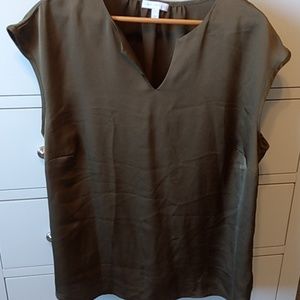 Bronze sleeveless shell